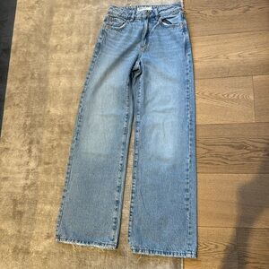 Garage Denim Wide Leg Jeans
